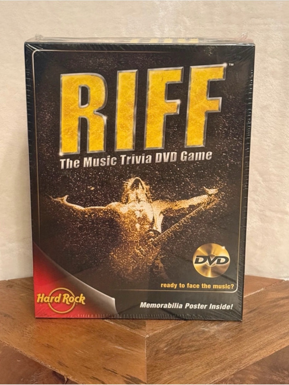 RIFF Hard Rock Music Trivia DVD Game NEW Sealed with Poster